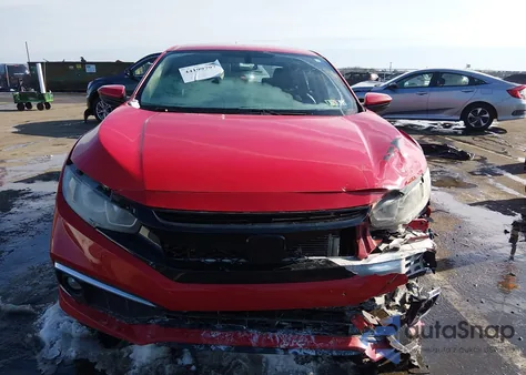 2018 Honda Civic Lx z USA, uszkodzony, nr VIN 2HGFC2F52JH587591